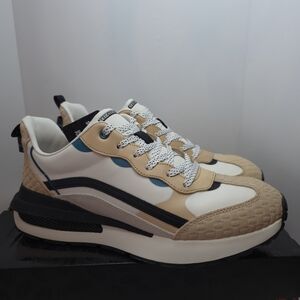 Skechers x Diane von Furstenberg Halos Sky Neutrals Sneakers Womens 11 NEW